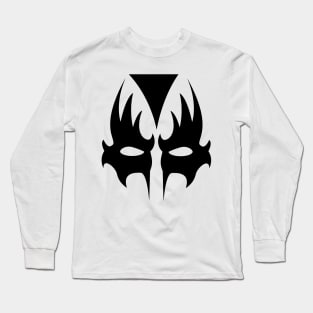 Demon Eyes Face Mask Long Sleeve T-Shirt